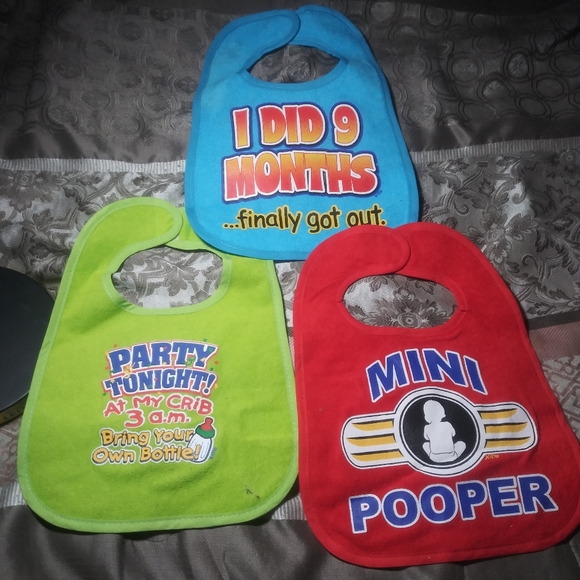 3 pack bibs - Picture 2 of 3